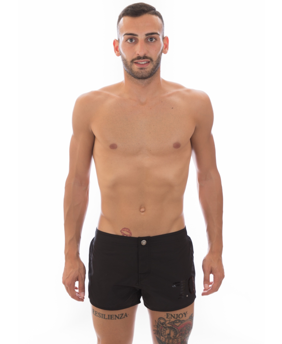 EMPORIO ARMANI - COSTUME SHORT - 902005 7P732 00020 - BLACK - SWIMWEAR