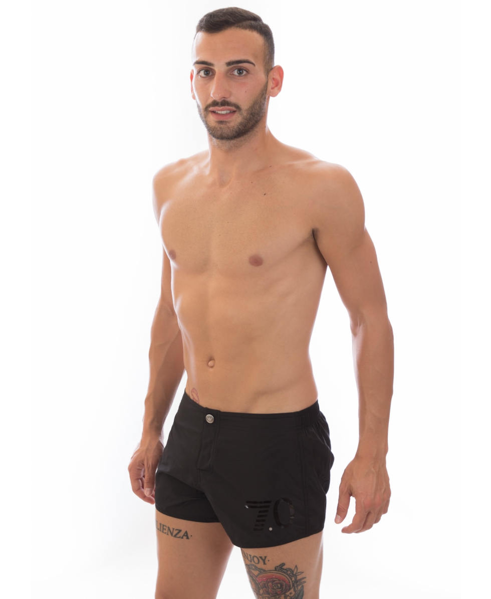 EMPORIO ARMANI - COSTUME SHORT - 902005 7P732 00020 - BLACK - SWIMWEAR
