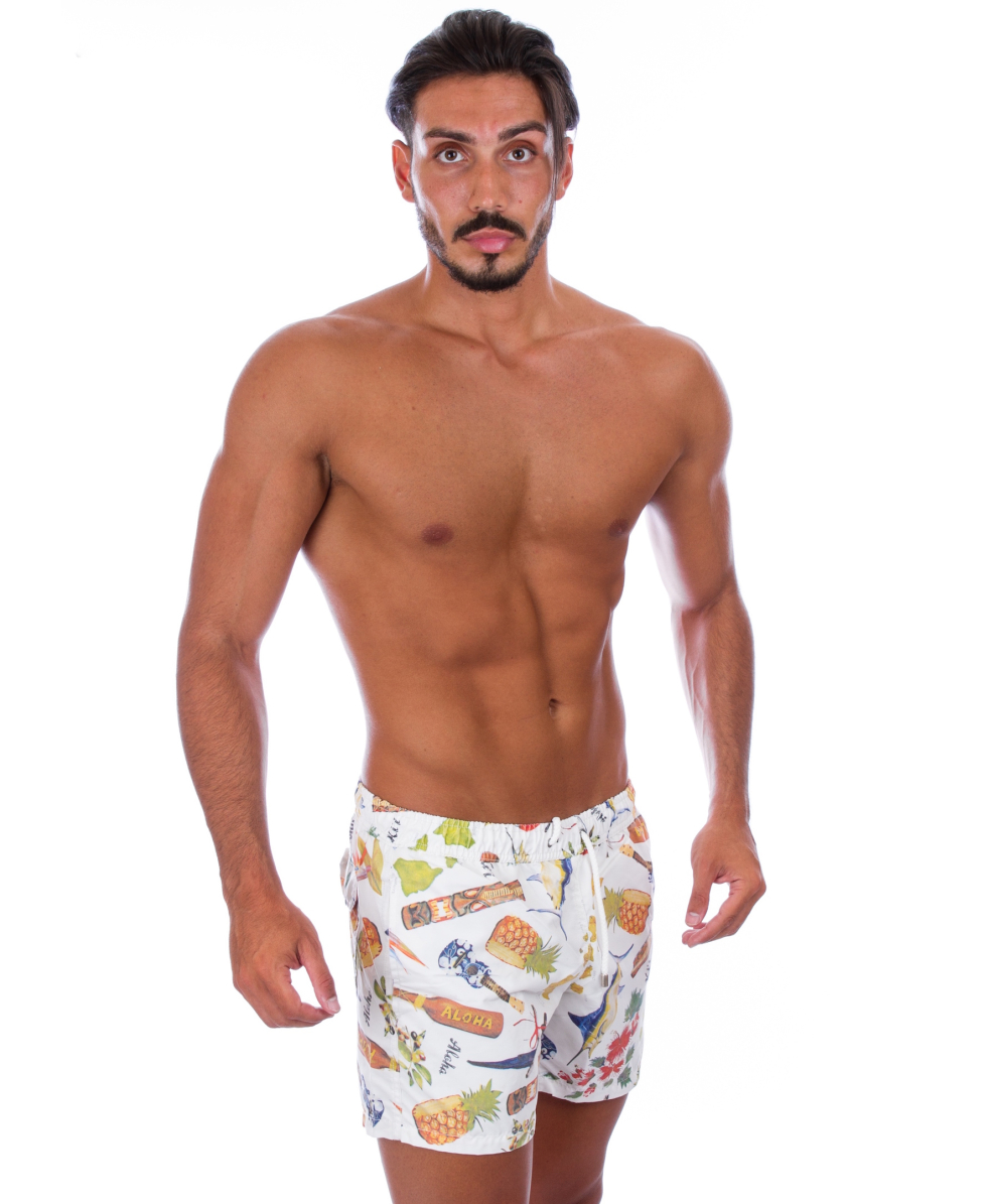 TURBO - COSTUME SHORT - ALOHA - 39027/0099 - MULTI