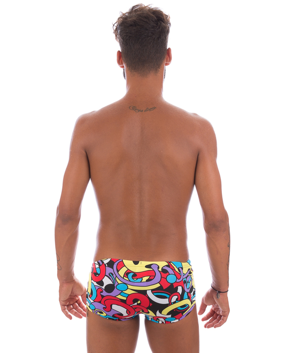 ARENA - COSTUME BOXER/TRUNK JR - CORES - TURQUOISE - 2A04882 - MAXLIFE