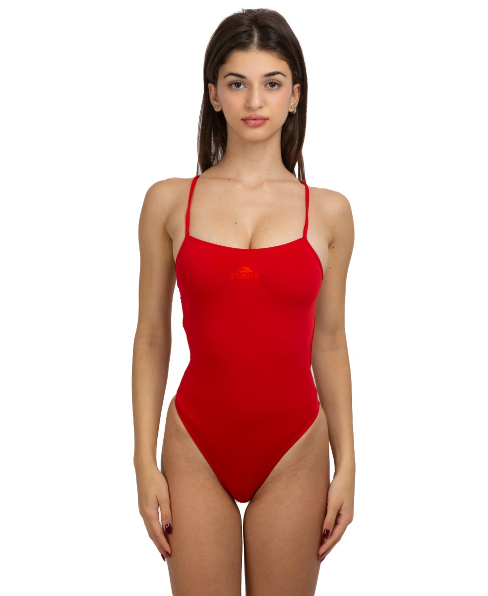 TURBO - COSTUME INTERO - SINCRO PATRON SIRENE  - TIR. FINO - 89089/0008 - RED