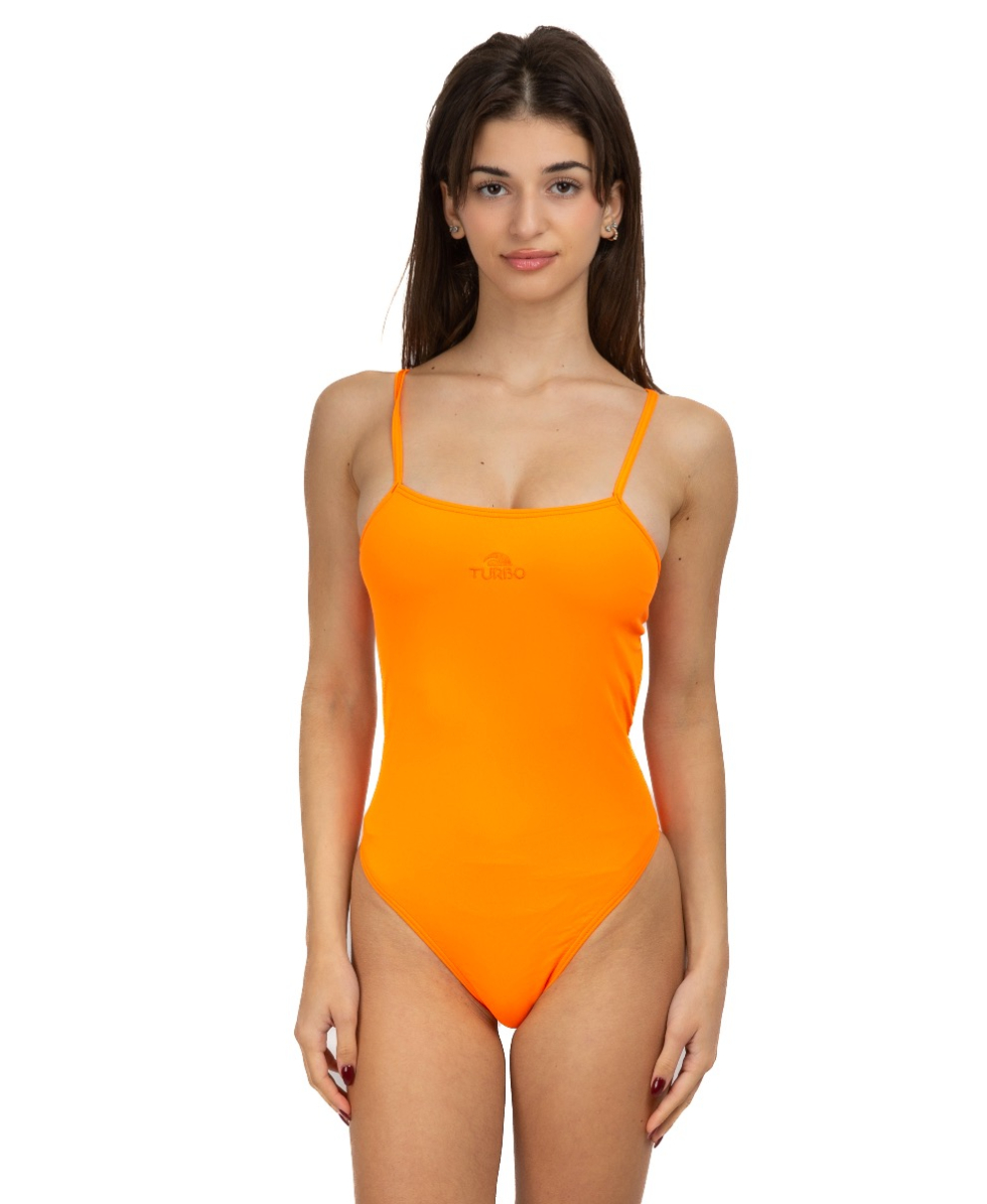 TURBO - COSTUME INTERO - SINCRO PATRON SIRENE  - TIR. FINO - 89089/0031 - ORANGE FLUO