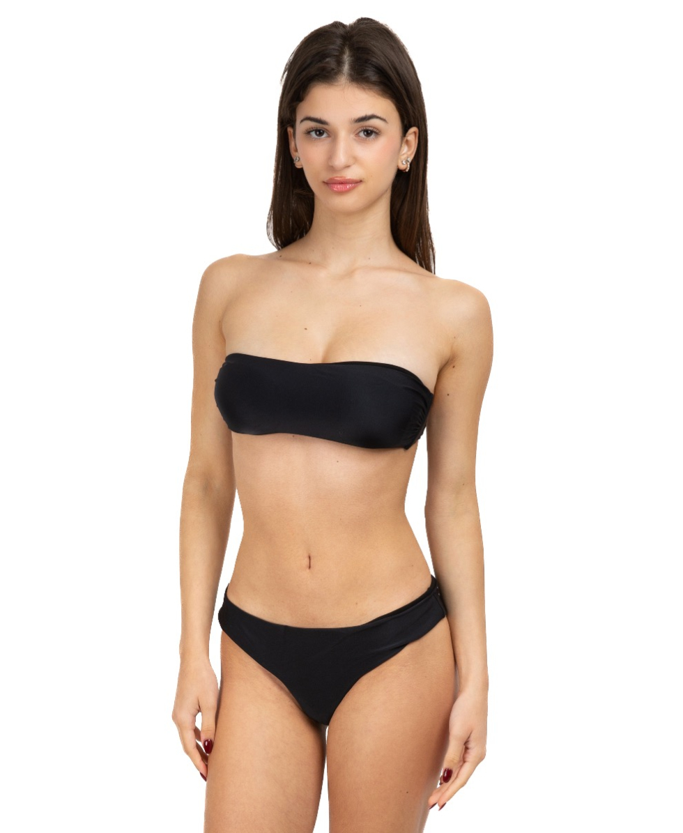 SUNDEK - COSTUME BIKINI FASCIA WOMAN - W207KBLY700-00400 - BLACK