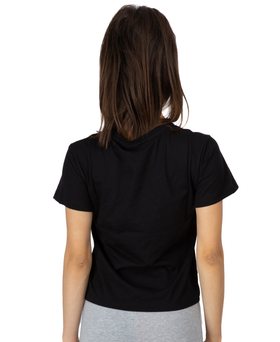 SUNDEK - CROPPED T-SHIRT - W625TEOC100-400 - BLACK