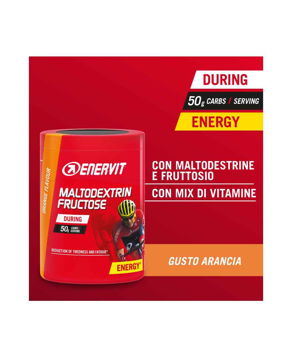 ENERVIT - MALTODEXTRIN FRUCTOSE - 96542 - ARANCIA - 500g
