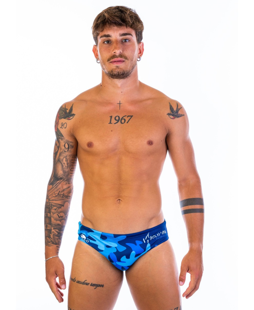 TURBO - COSTUME SLIP - OLYMPIA - 55551/0000 - CAMO BLUE