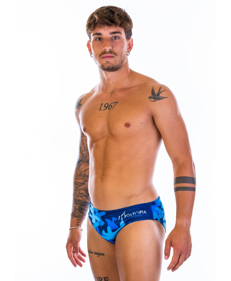 TURBO - COSTUME SLIP - OLYMPIA - 55551/0000 - CAMO BLUE