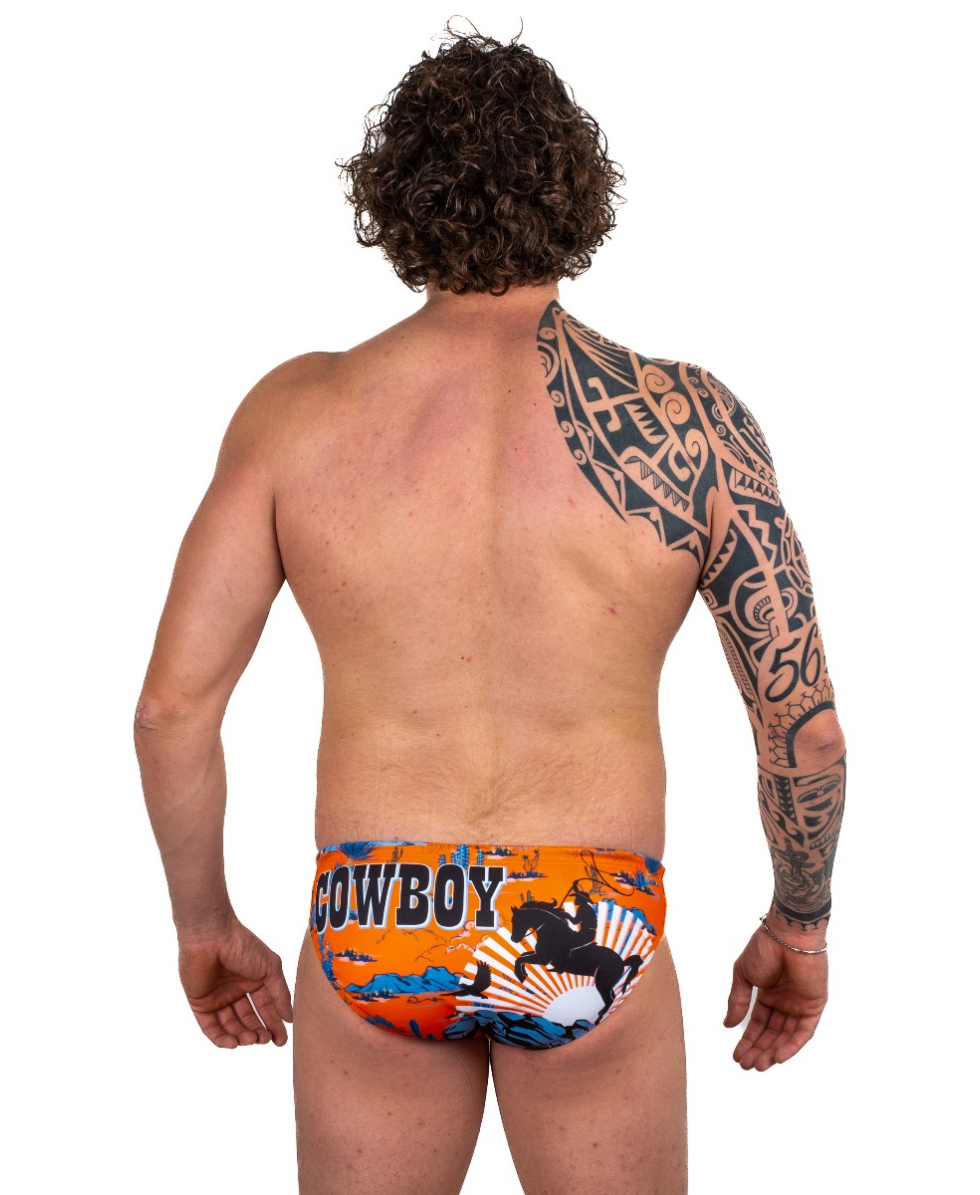 TURBO - COSTUME SLIP - COWBOY CACTI - 731305/0014 - ORANGE