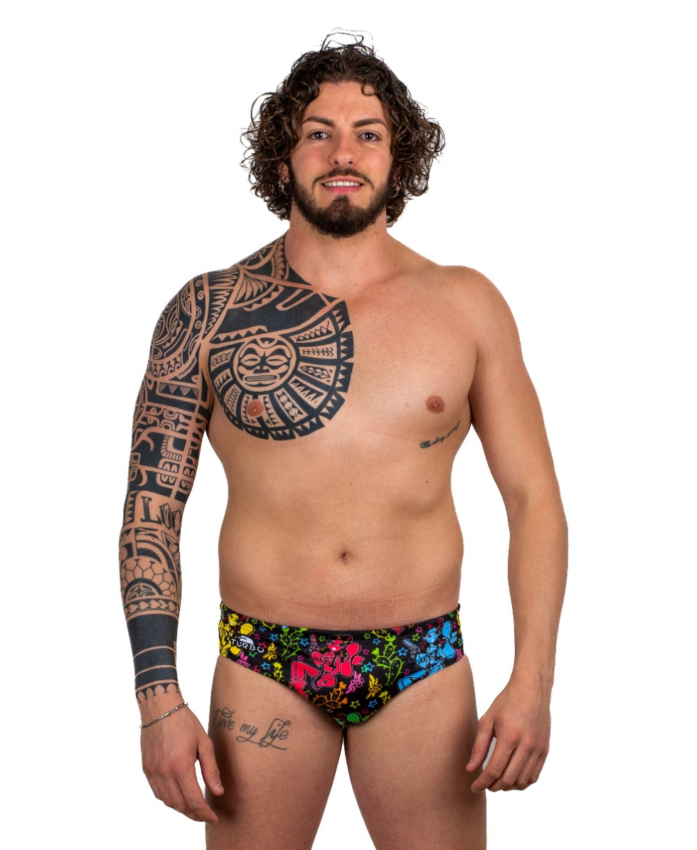 TURBO - COSTUME SLIP - COWBOY BLACK - 731303/0009 - BLACK