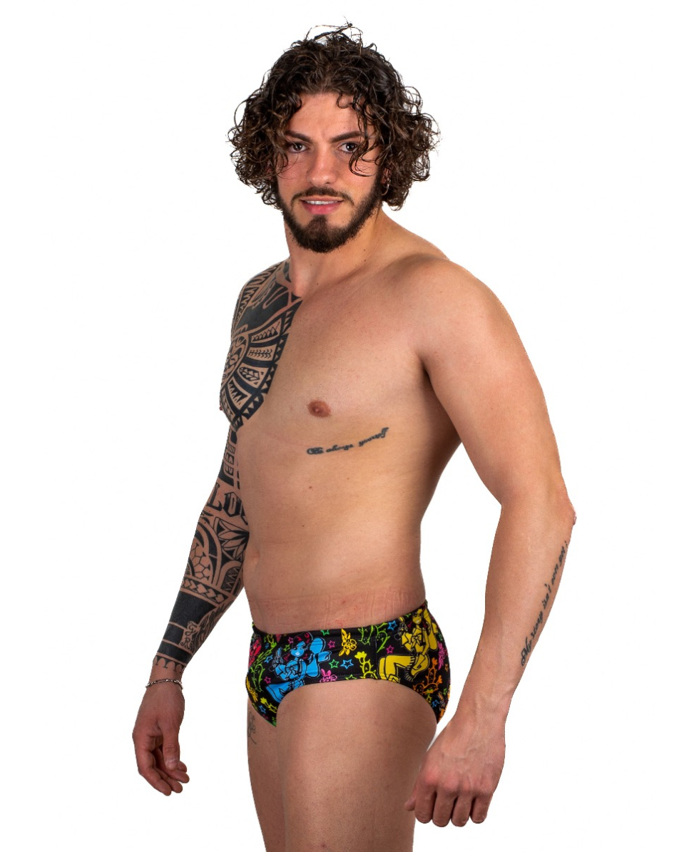 TURBO - COSTUME SLIP - COWBOY BLACK - 731303/0009 - BLACK