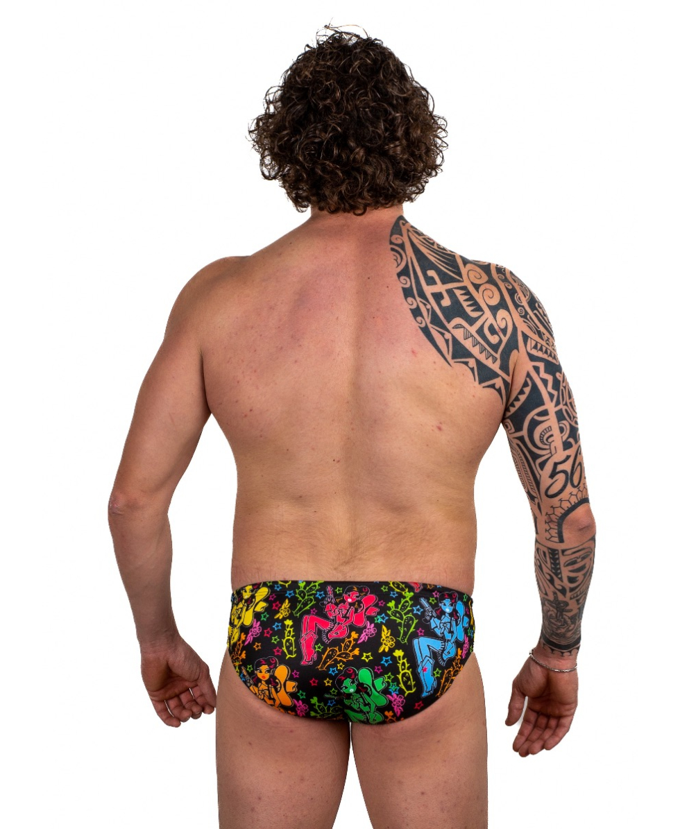 TURBO - COSTUME SLIP - COWBOY BLACK - 731303/0009 - BLACK