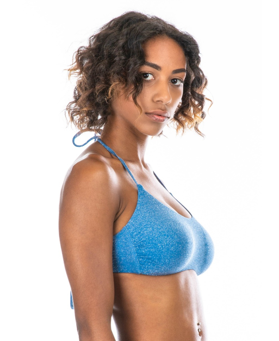 2BEKINI - TOP - 21308-02 - AZZURRO
