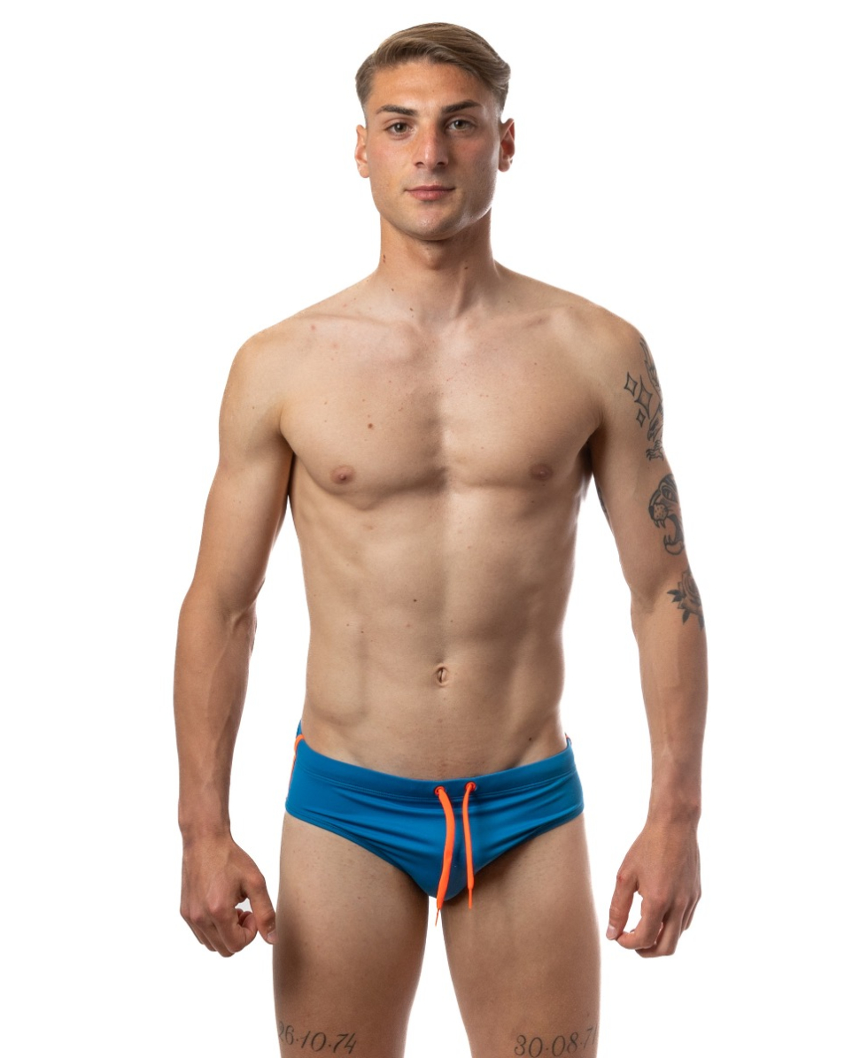 SUNDEK - COSTUME SLIP - M263SSL3000-77101 - AEGEAN BLUE #1 - LEONARDO