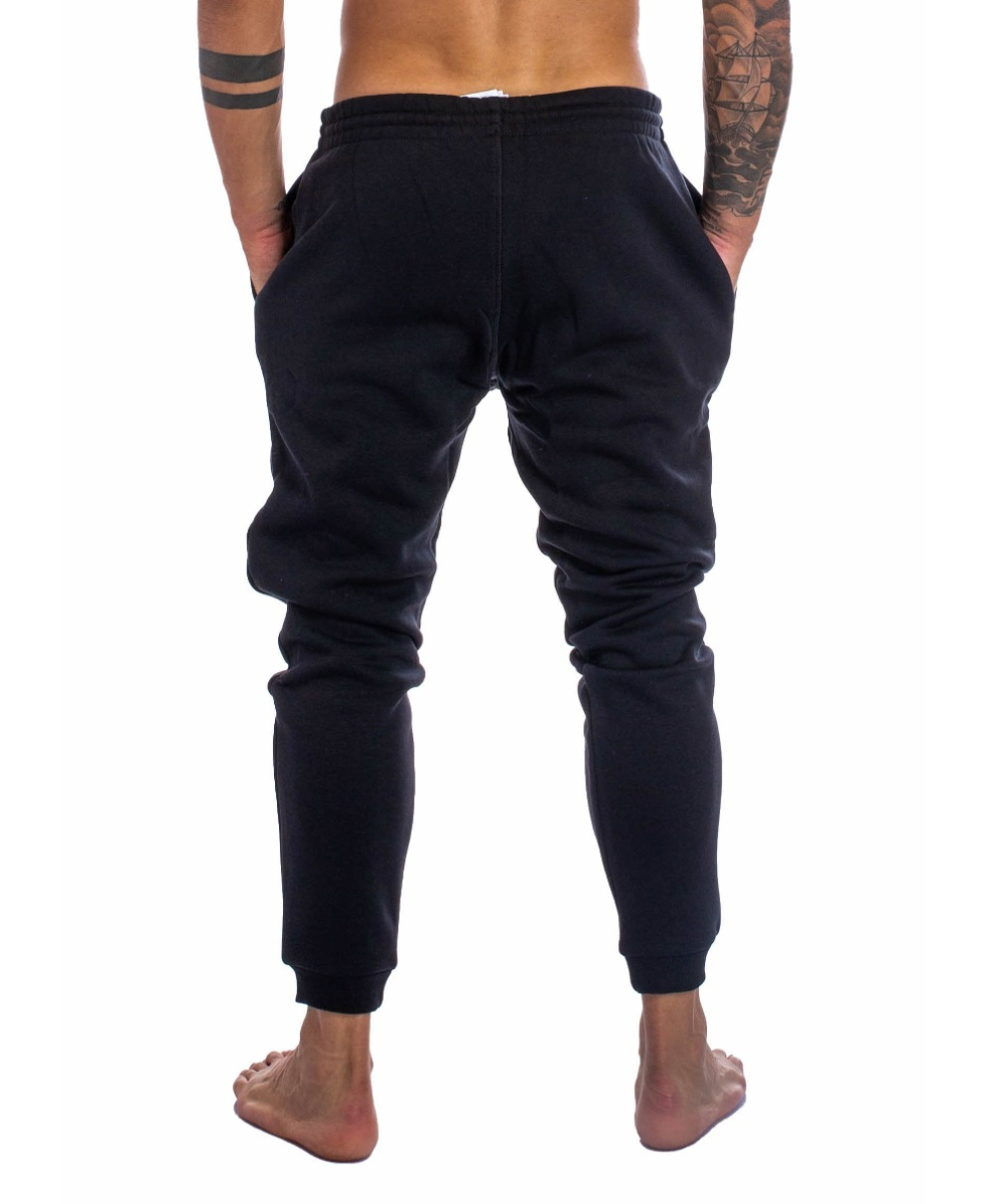 REEBOK - PANTALONE UOMO - IDENTITY - GT5802 - BLACK