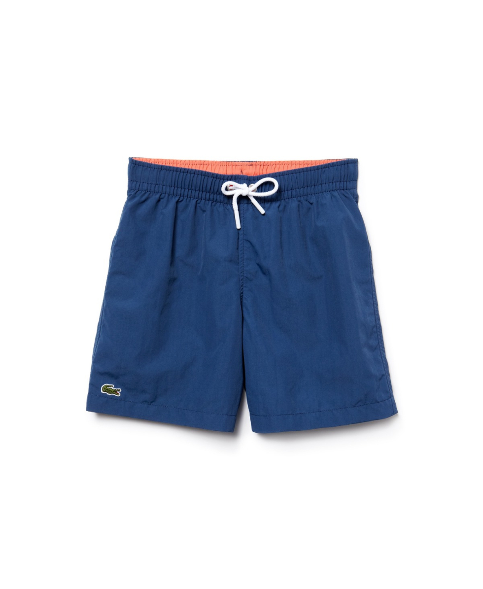 LACOSTE - COSTUME BOARDSHORT BOY - BLUE/RED