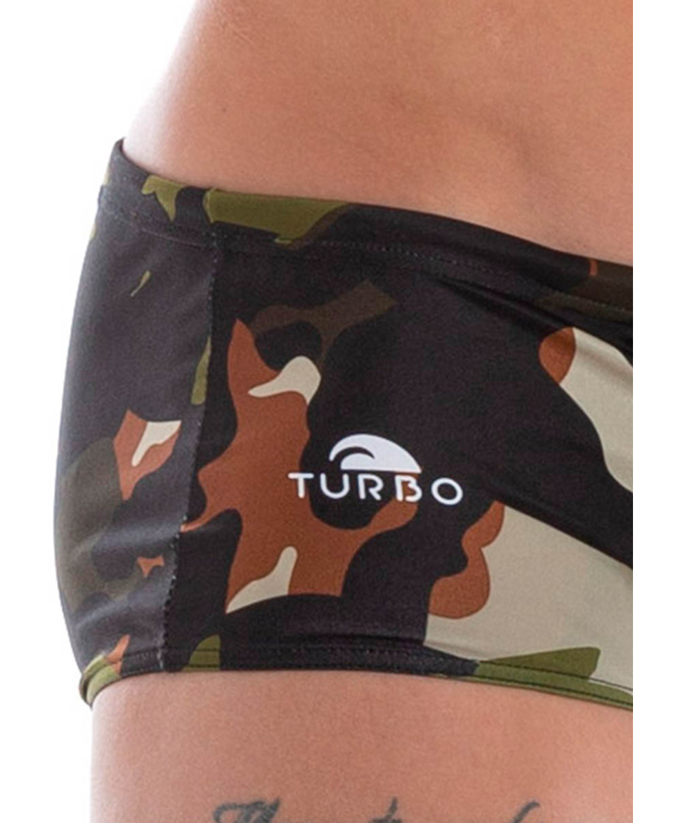 TURBO - COSTUME SLIP SUPER TANK 14 cm - PIGS FLY - 73142317/0055 - CAMO GREEN