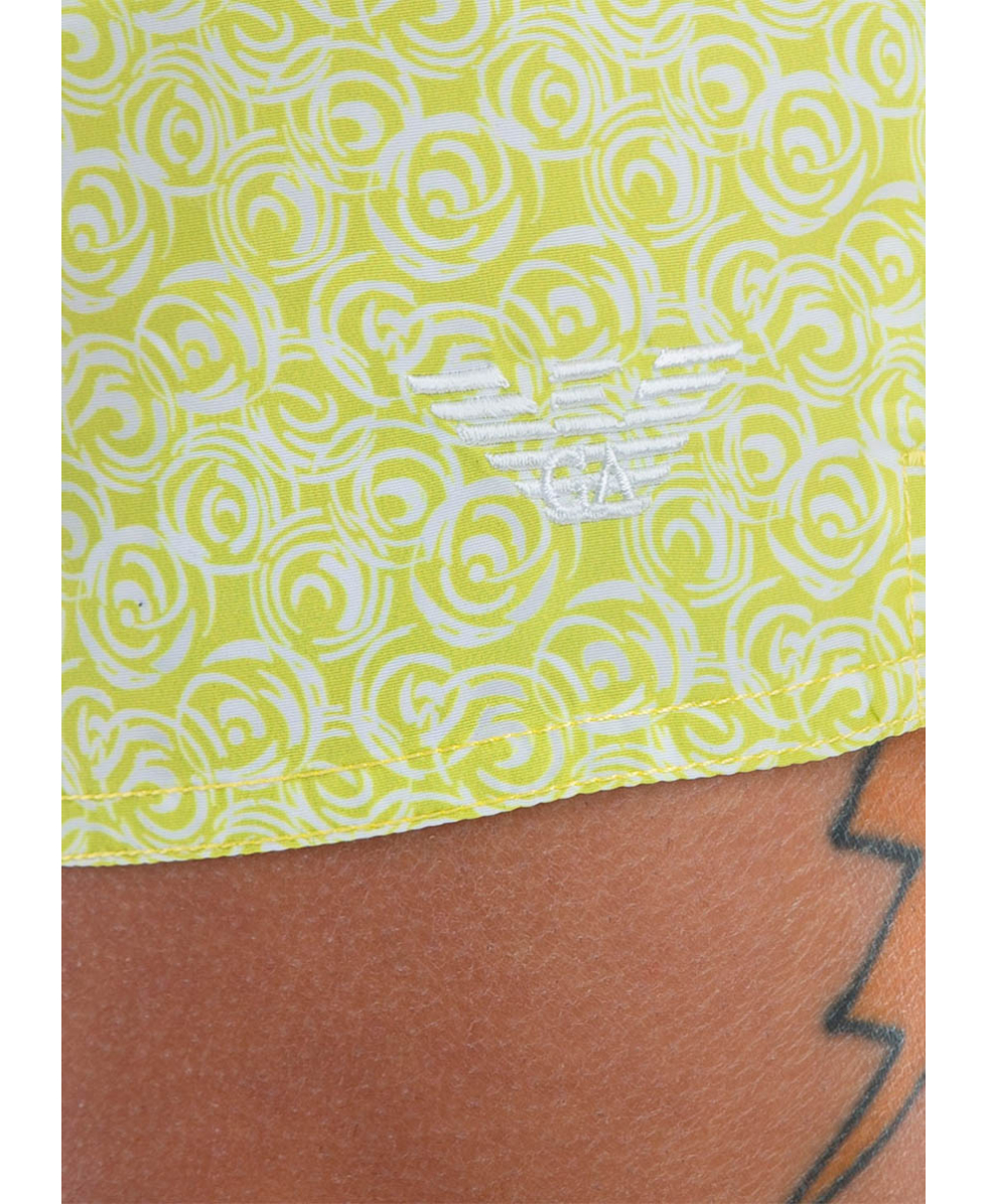 EMPORIO ARMANI - COSTUME SHORT - 211740 2R441 14583 - ACID APPLE/WHITE