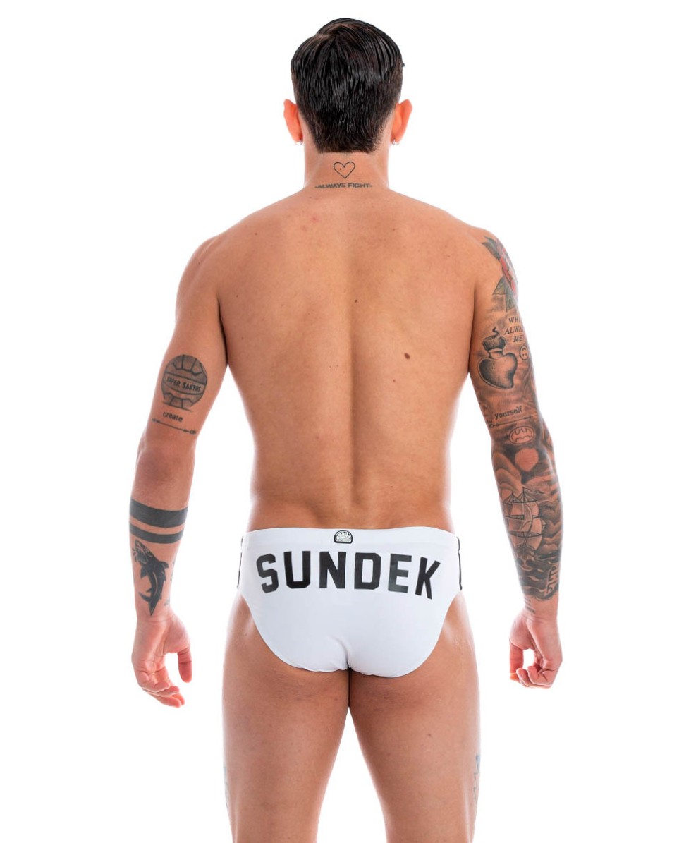 SUNDEK - COSTUME SLIP SYLVAIN - M281SSL3000-00601 - WHITE #01 - C