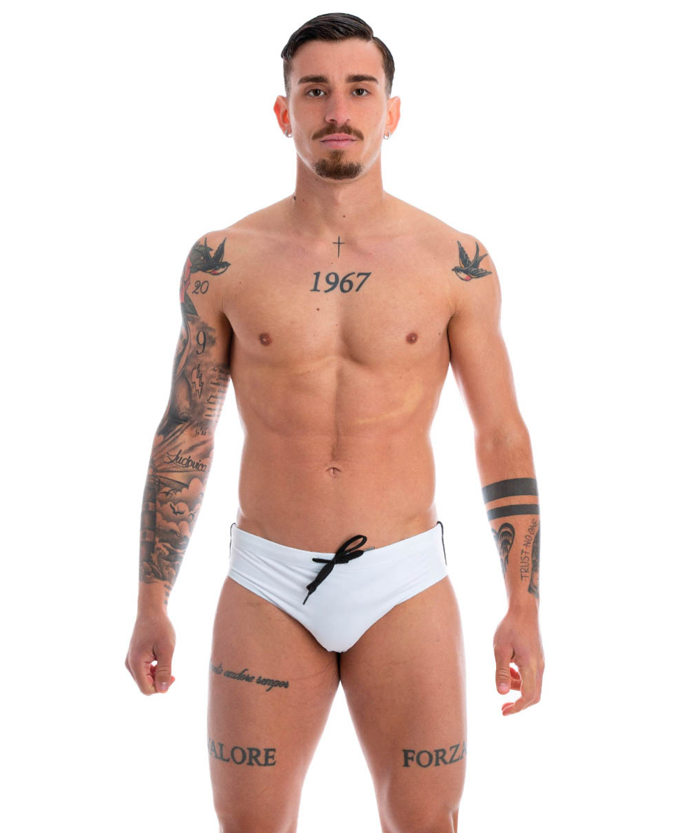 SUNDEK - COSTUME SLIP SYLVAIN - M281SSL3000-00601 - WHITE #01