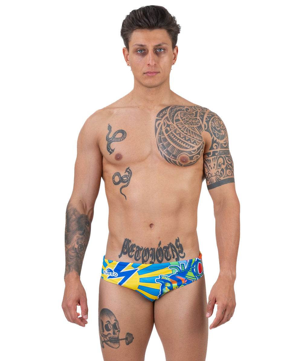 TURBO - COSTUME SLIP - SURPRISE - 731385/0001 - MULTI