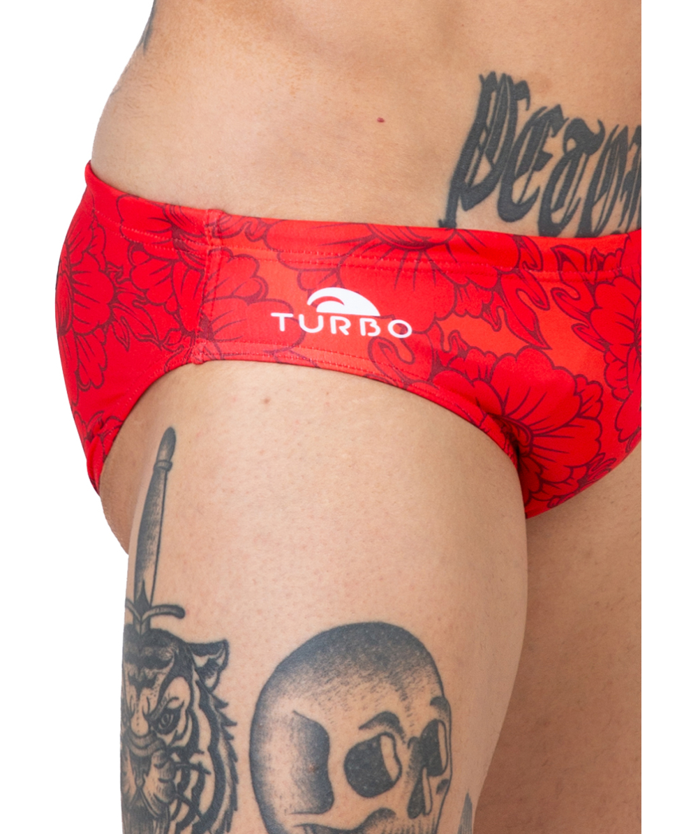 TURBO - COSTUME SLIP - SNAKE TATTOO - 731548/0008 - RED