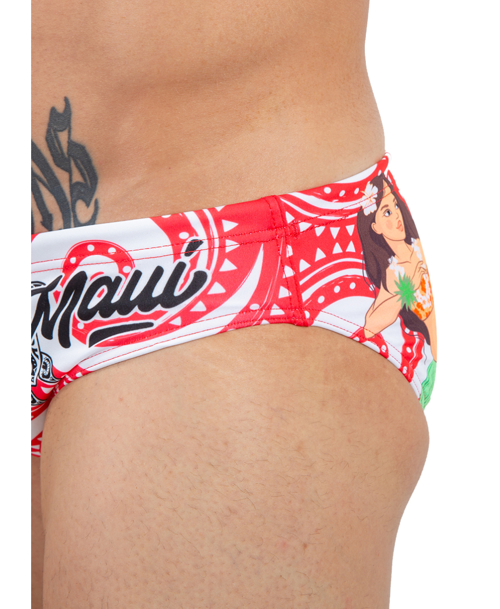 TURBO - COSTUME SLIP - MAUI - 731563/0008 - RED