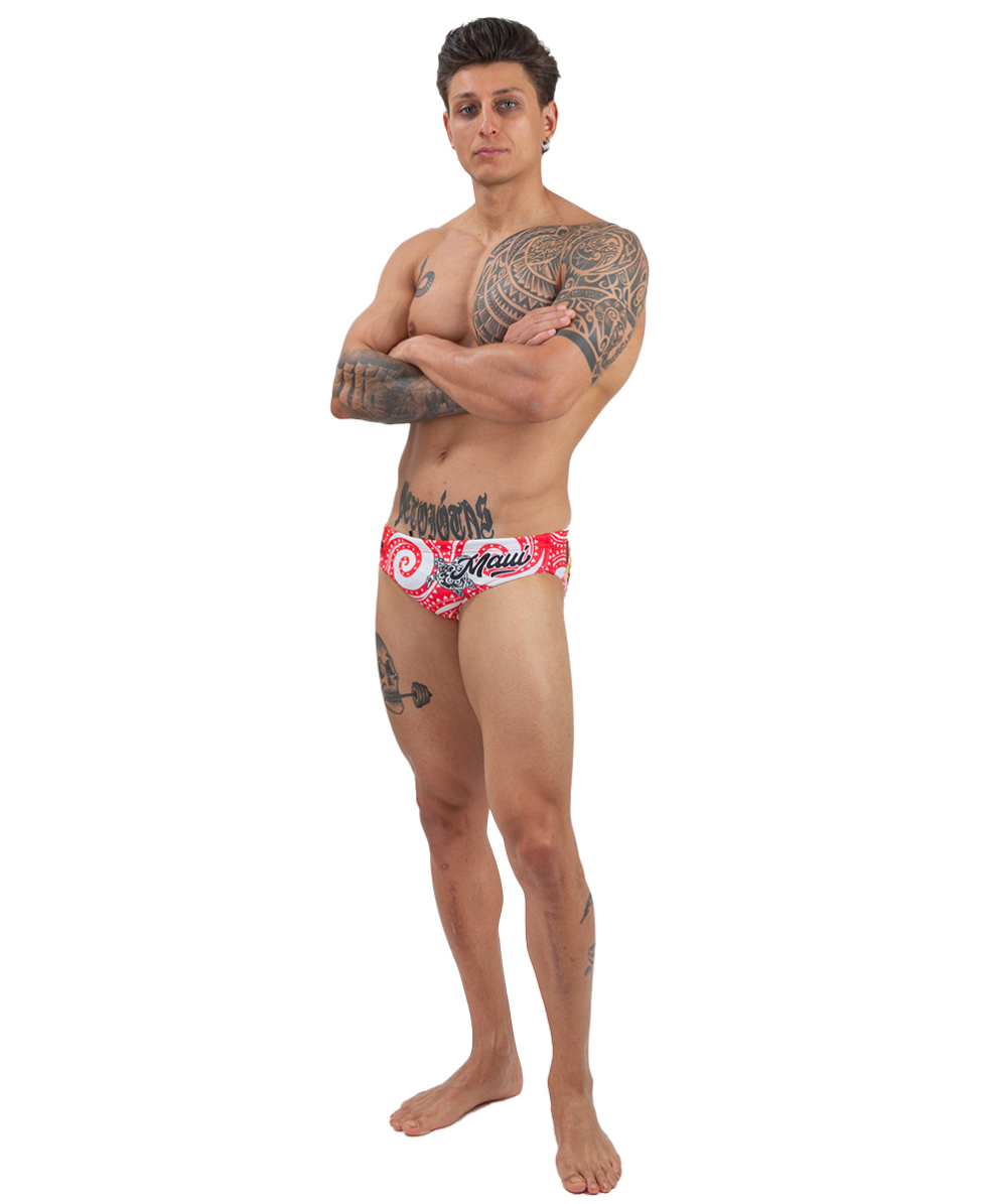 TURBO - COSTUME SLIP - MAUI - 731563/0008 - RED