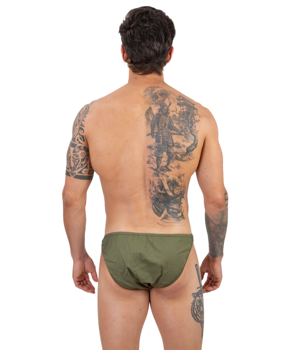 MASTER NUOTO - COSTUME SLIP COTONE - ST. TROPEZ MN0014AR - ARMY