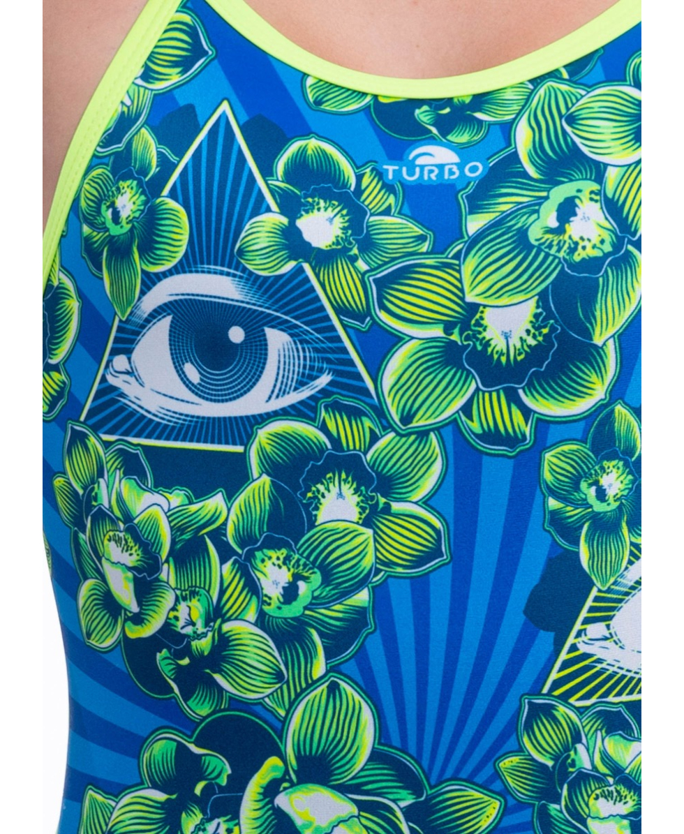 TURBO - COSTUME INTERO - MYSTIC EYE - TIR. FINO - 83142230/0006 - BLUE/GREEN