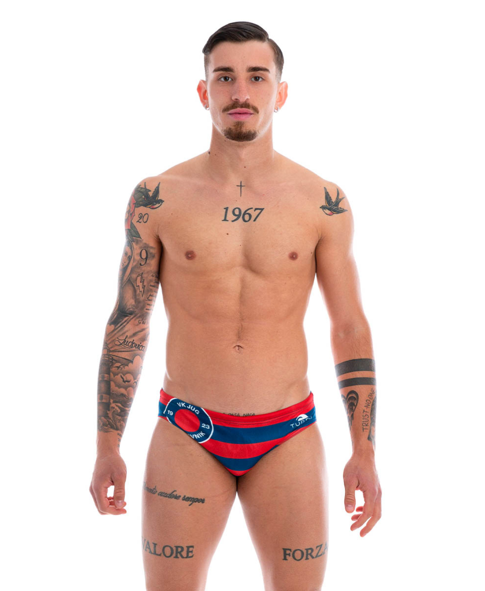 TURBO - COSTUME SLIP - JUG DUBROVNIK - C1/0008 - BLUE/RED