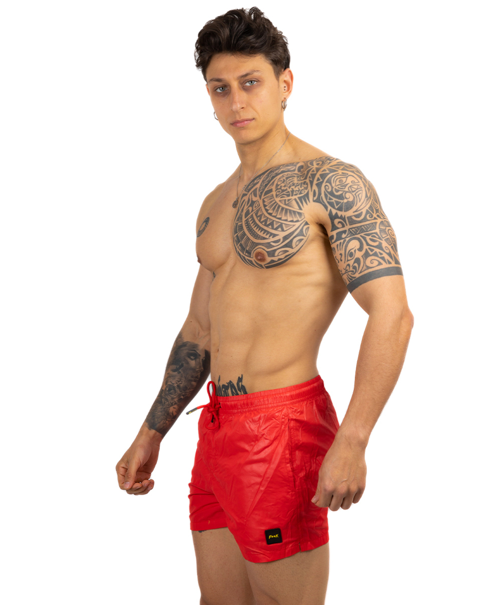 F**K - COSTUME SHORT - FK23-2002RS - RED - B