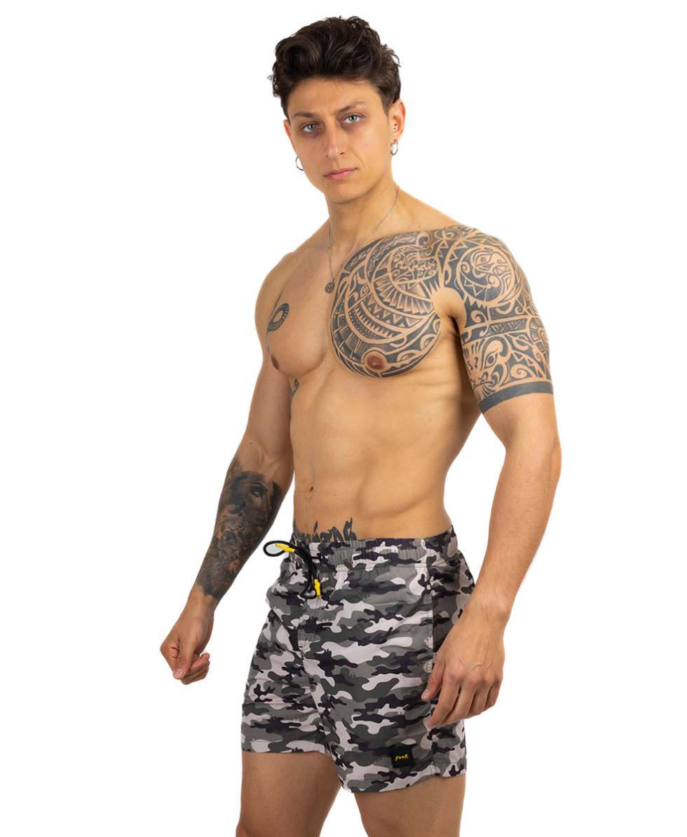 F**K - COSTUME SHORT PRINTED - FK23-2064U - MOOD MIAMI