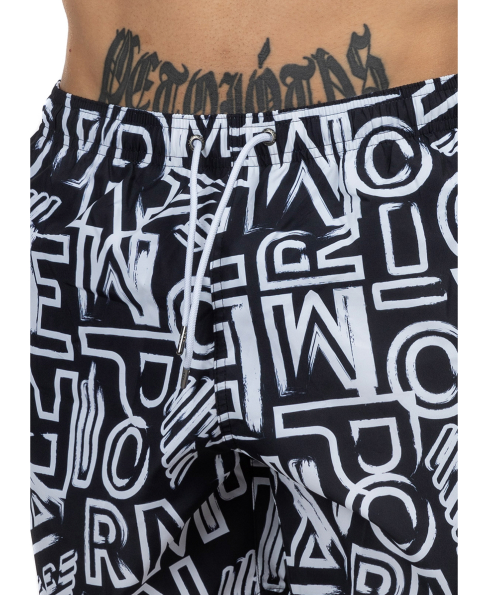 EMPORIO ARMANI - COSTUME SHORT - 211740 3R435 00121 - BLACK/WHITE