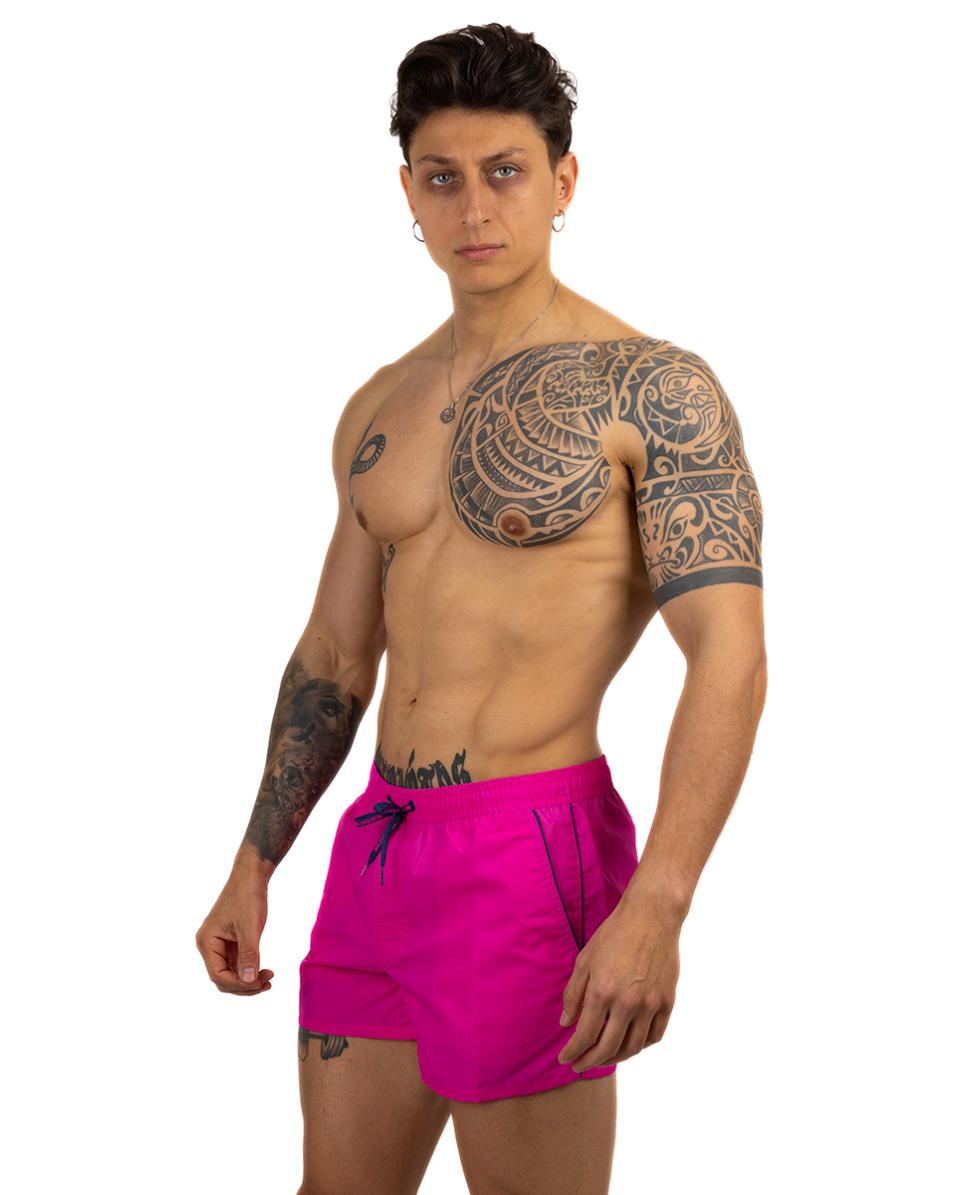 SUNDEK - COSTUME BOARDSHORT 13" - M700BDTA100-76901 - CYCLAMEN - COLTRANE BS ELASTIC WAIST - B