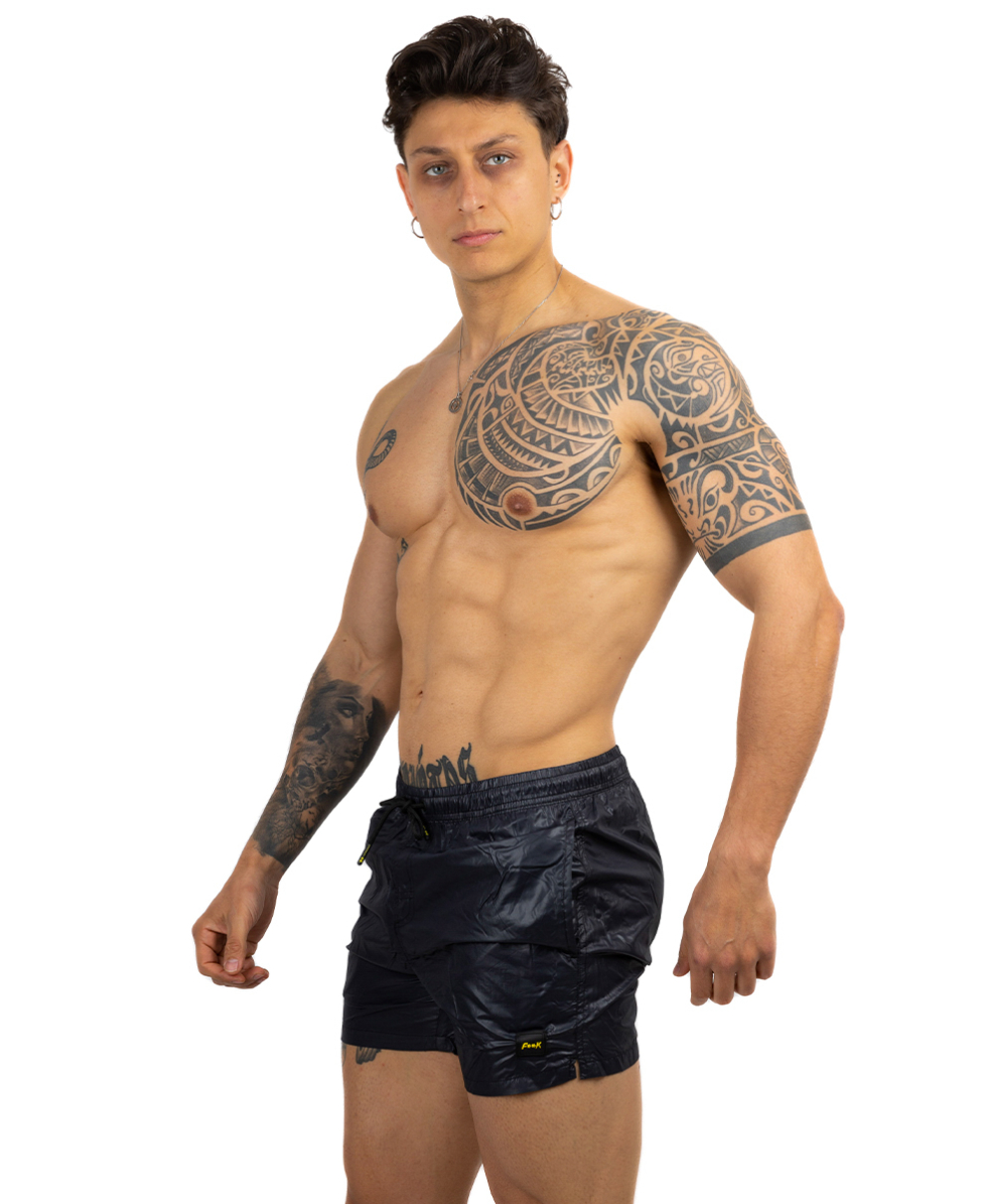 F**K - COSTUME SHORT - FK23-2002NR - BLACK - B
