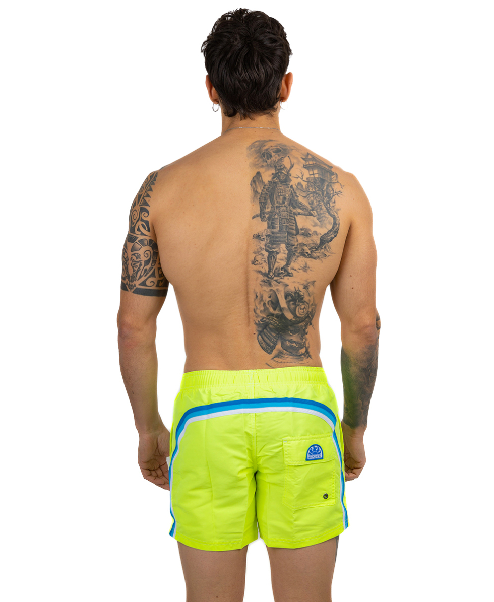 SUNDEK - COSTUME BOARDSHORT 14" - M504BDTA100-23015 - WOW #15 - BS/RB ELASTIC WAIST - C