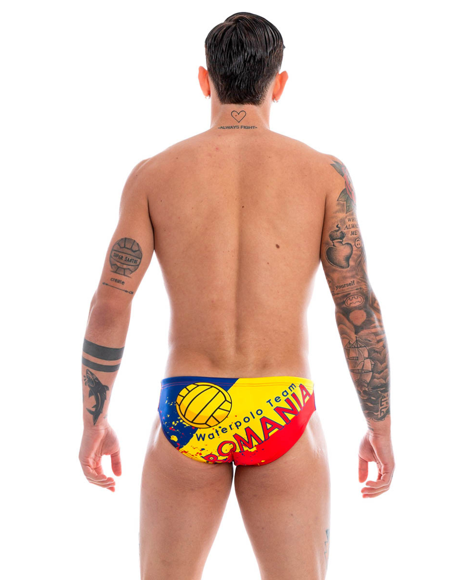 TURBO - COSTUME SLIP - ROMANIA - 79268/0099 - BLUE/YELLOW/RED - C