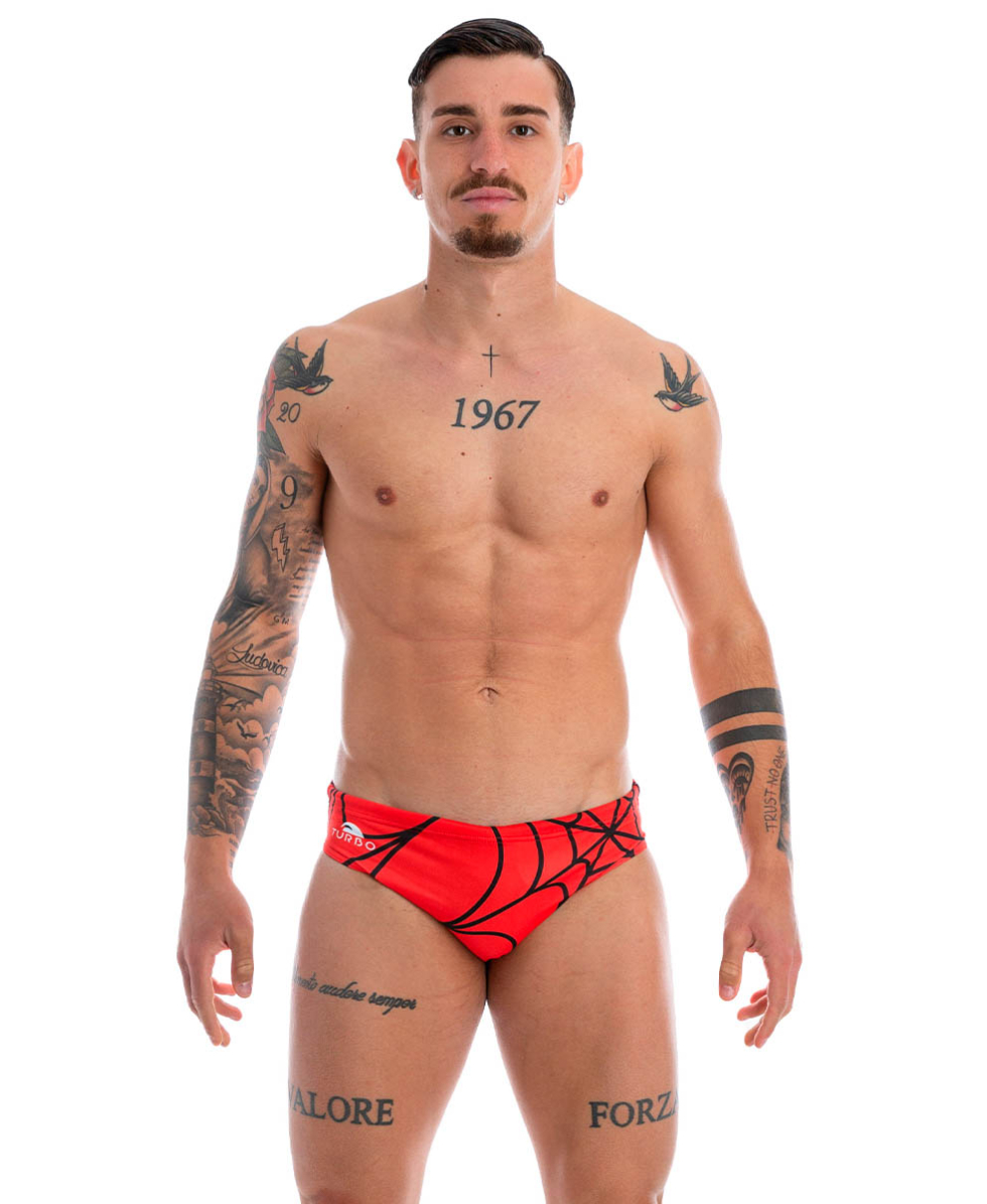 TURBO - COSTUME SLIP - SPIDER CREW - 731430/0008 - RED