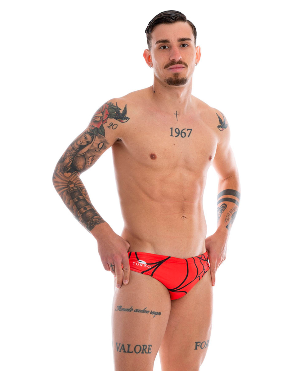 TURBO - COSTUME SLIP - SPIDER CREW - 731430/0008 - RED