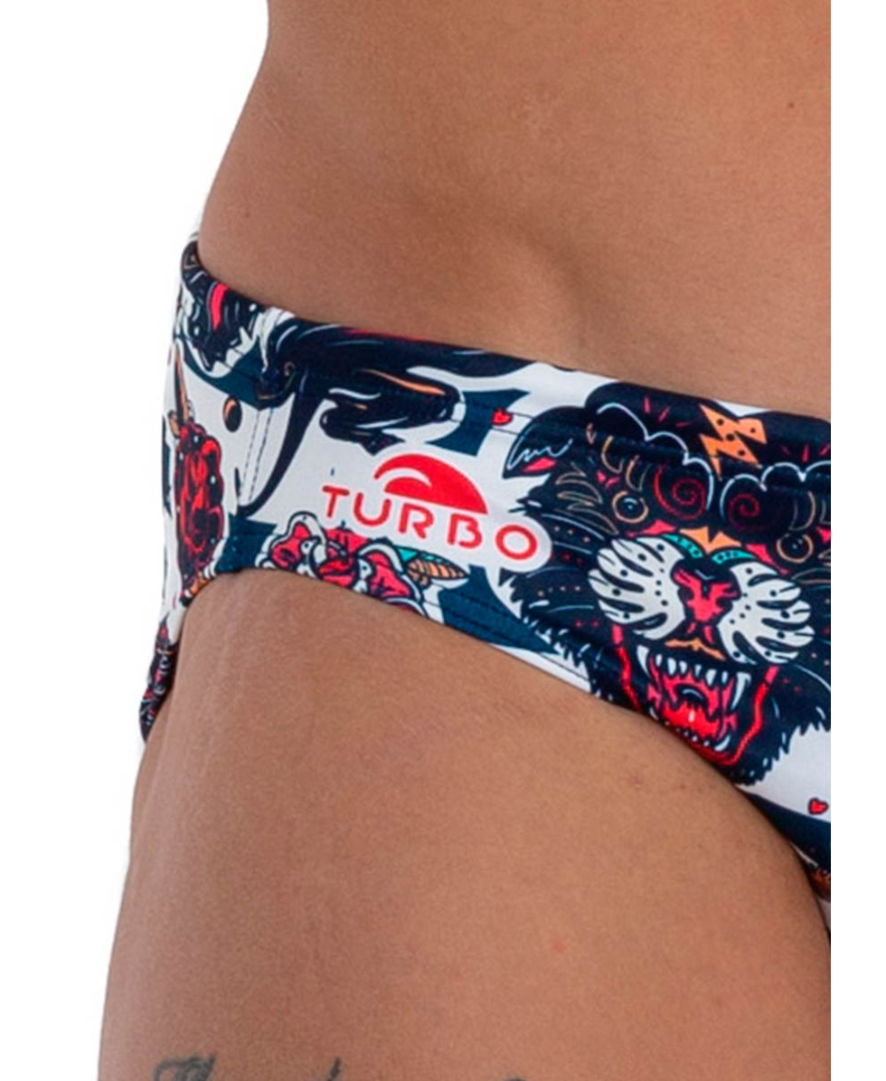 TURBO - COSTUME SLIP - MARINE TATTOO - 731419/0007 - WHITE