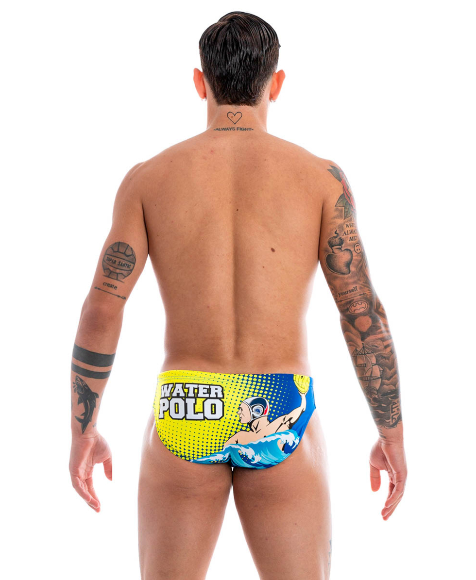 TURBO - COSTUME SLIP - NEW WP - 730806/0006 - YELLOW/BLUE - C