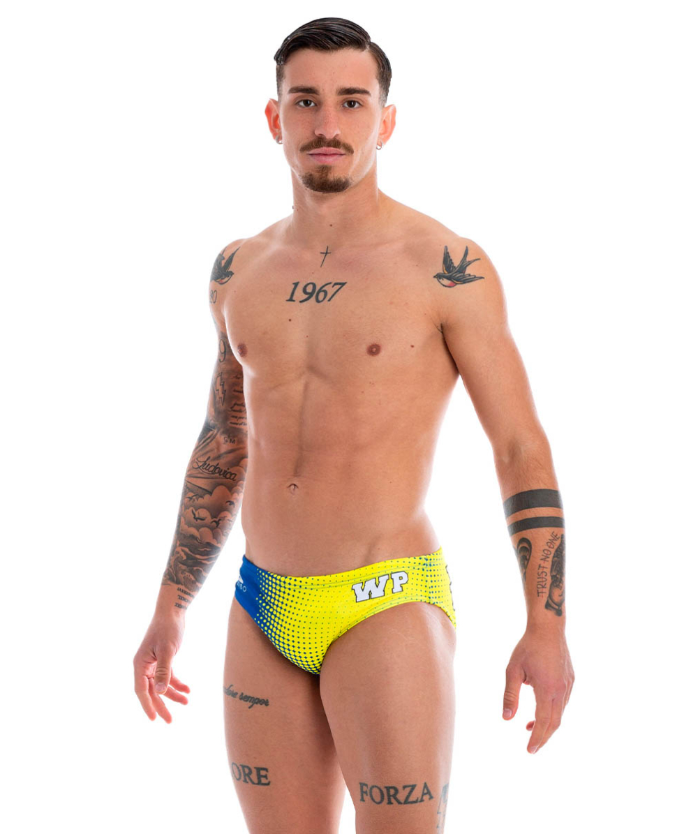 TURBO - COSTUME SLIP - NEW WP - 730806/0006 - YELLOW/BLUE