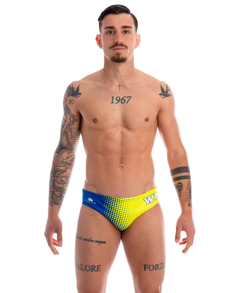TURBO - COSTUME SLIP - NEW WP - 730806/0006 - YELLOW/BLUE