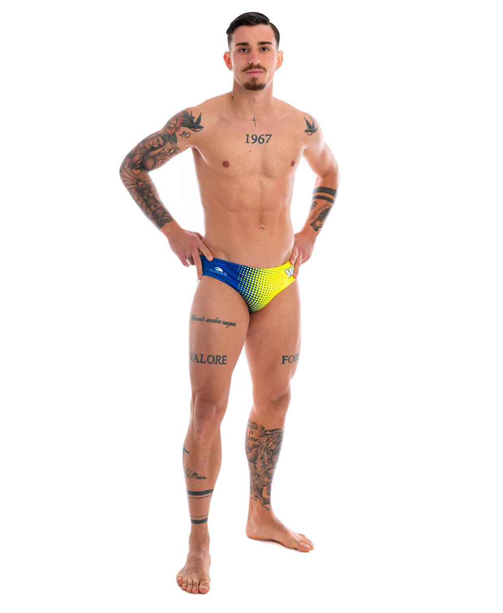 TURBO - COSTUME SLIP - NEW WP - 730806/0006 - YELLOW/BLUE