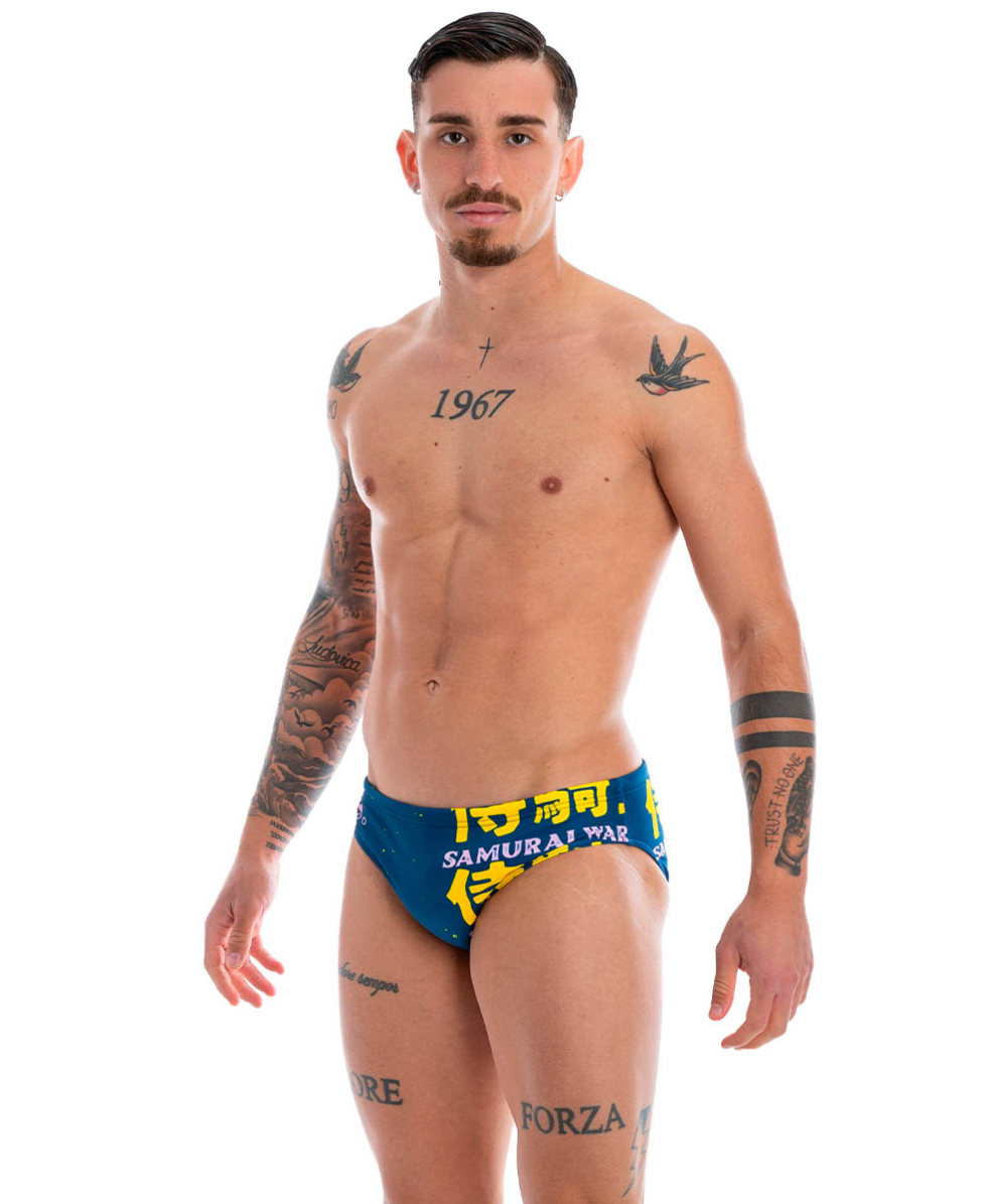 TURBO - COSTUME SLIP - SAMURAI WARRIOR - 731390/0007 - NAVY
