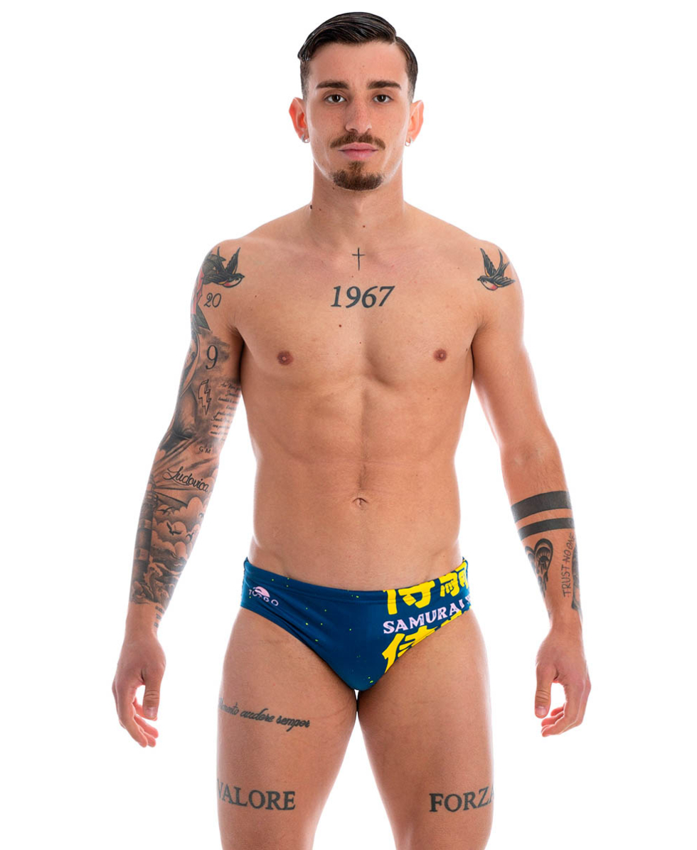 TURBO - COSTUME SLIP - SAMURAI WARRIOR - 731390/0007 - NAVY