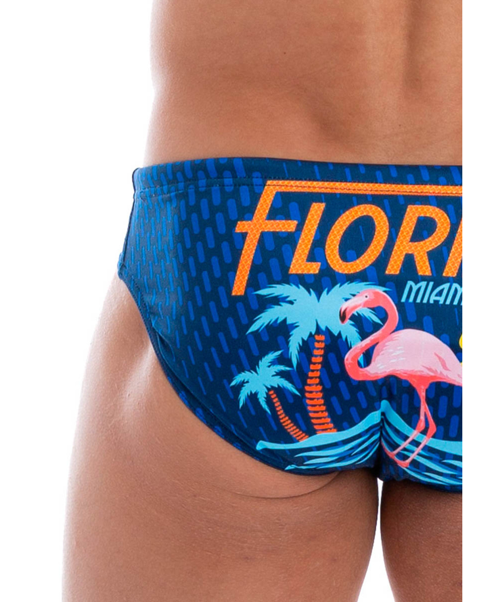 TURBO - COSTUME SLIP - FLORIDA - 731416/0007 - BLUE/ORANGE