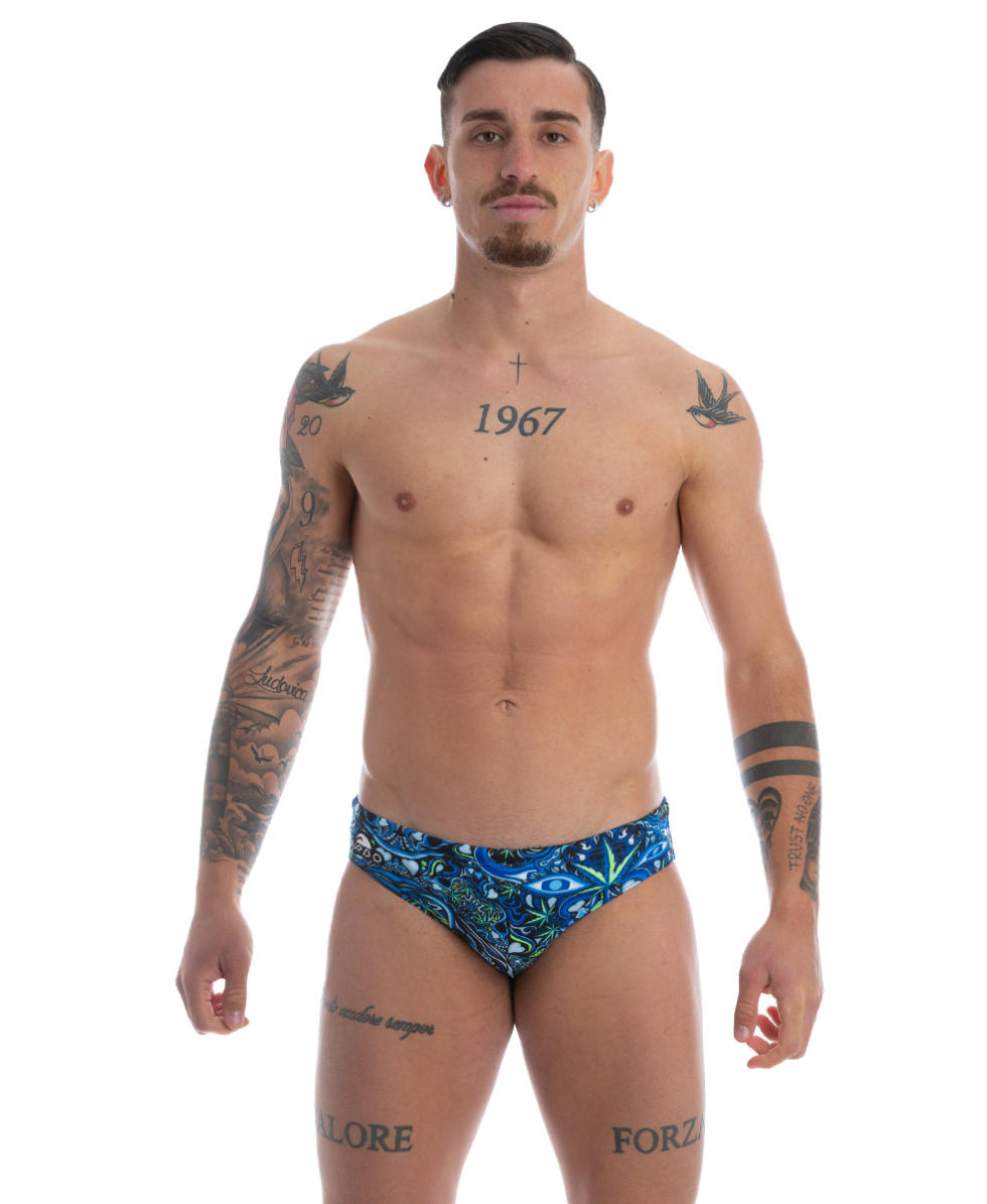 TURBO - COSTUME SLIP - JUANITA - 731365/0006 - BLACK/BLUE - A