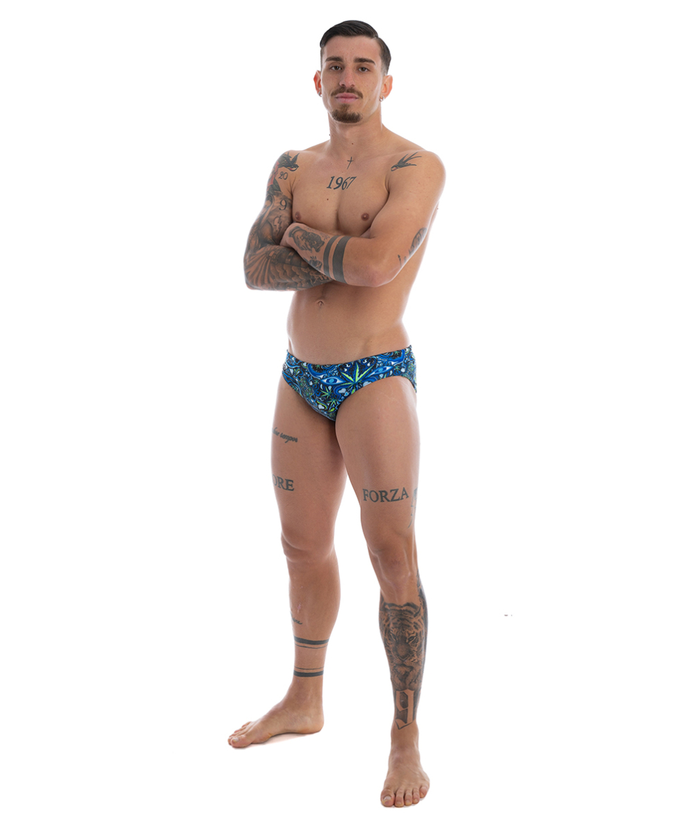 TURBO - COSTUME SLIP - JUANITA - 731365/0006 - BLACK/BLUE