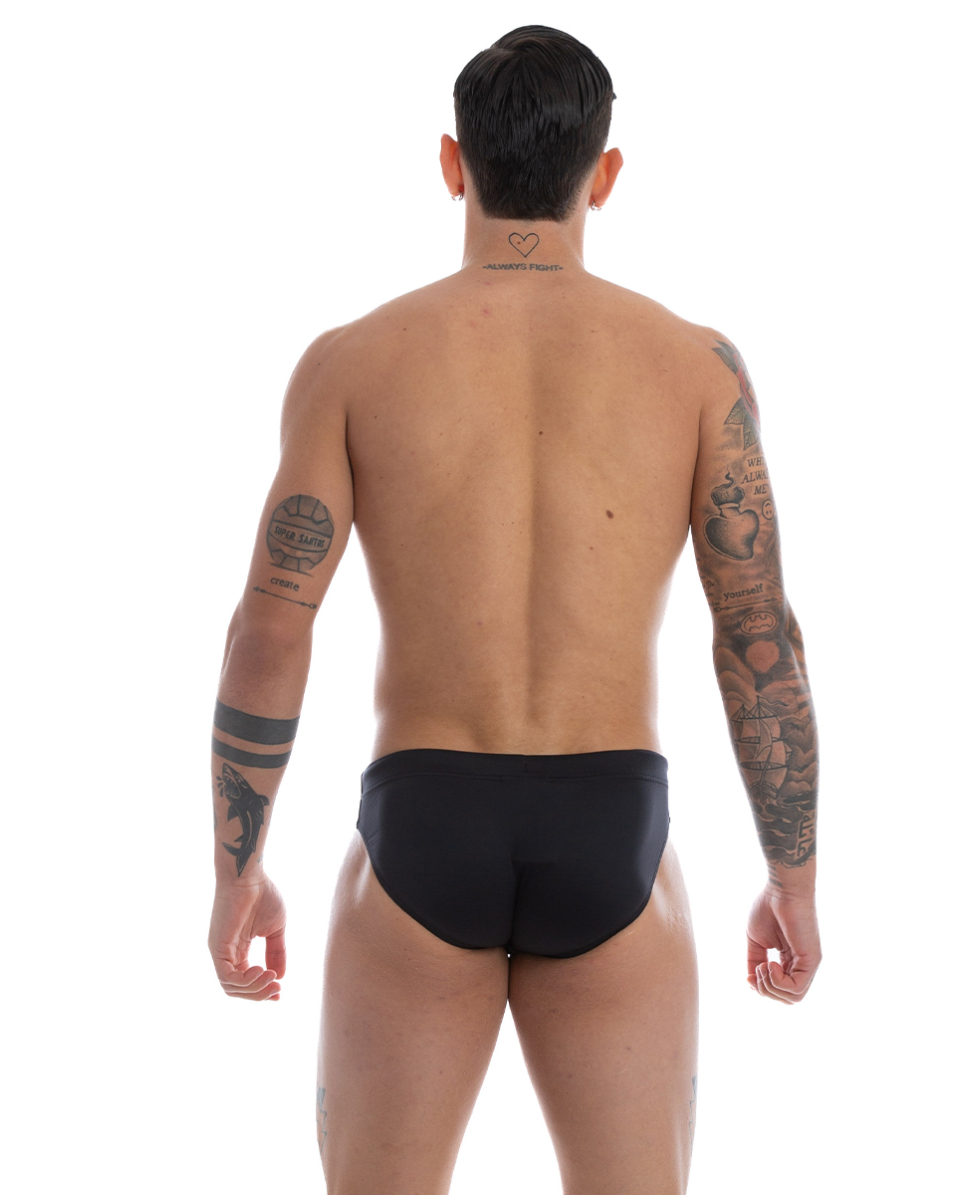 EMPORIO ARMANI - COSTUME SLIP/BRIEF - 211720 3R401 00020 - BLACK